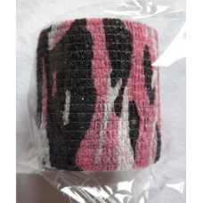 Cohäsive (selbsthaftende) Bandage - 5,0 cm - Camouflage rosa